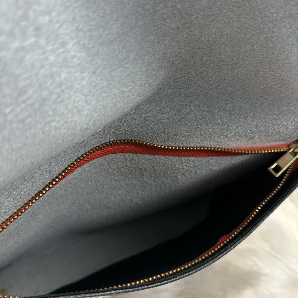 Anthropologie floral leather handbag clutch - Picture 6 of 11